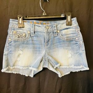Rock Revival Jelina denim shorts.